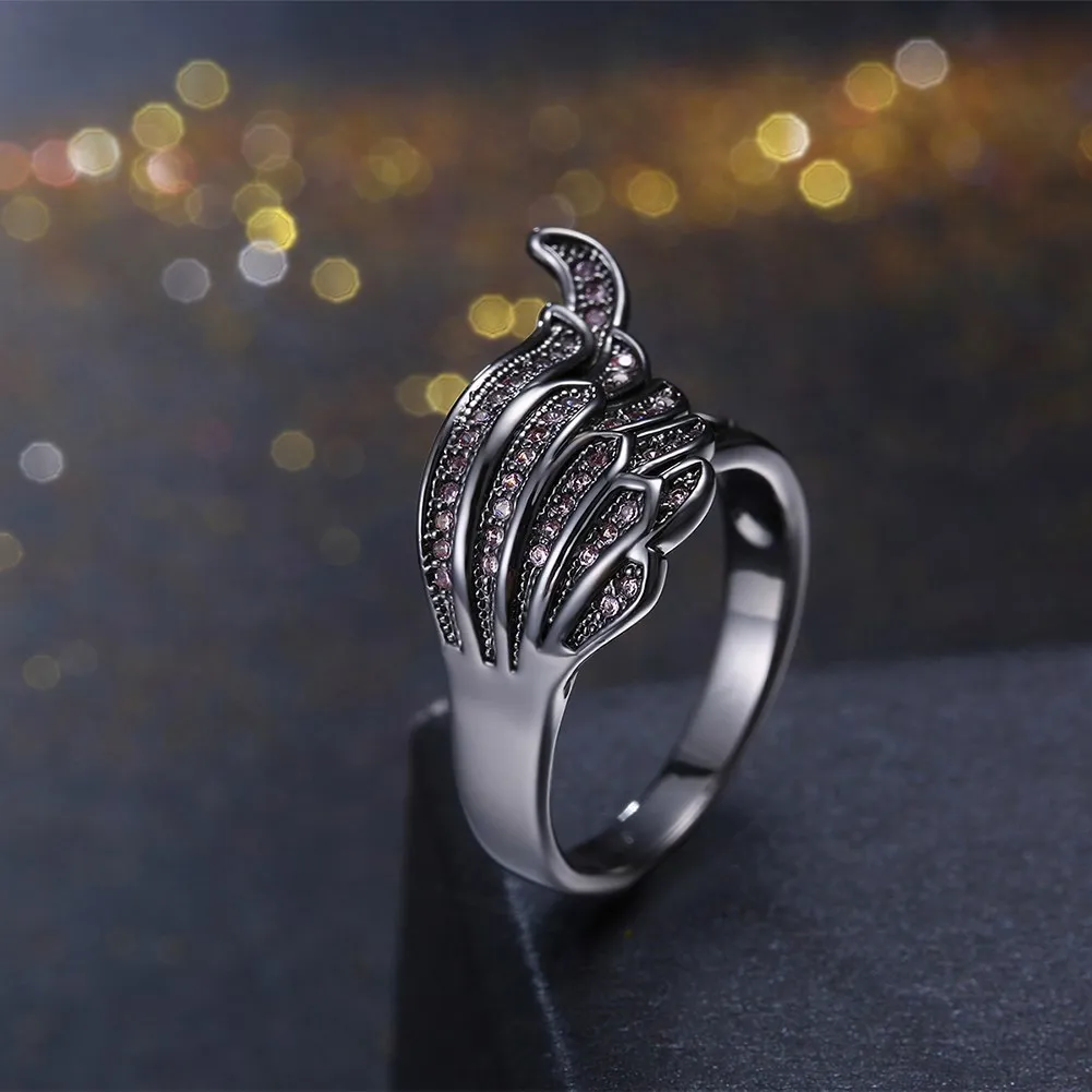 Kiteal New Love Heart женский красный фиолетовый белый камень по дню рождения обручальное