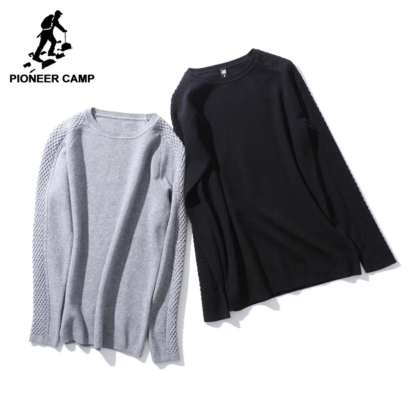 Свитера Pioneer Camp мужские фирменные модные вязаные повседневные