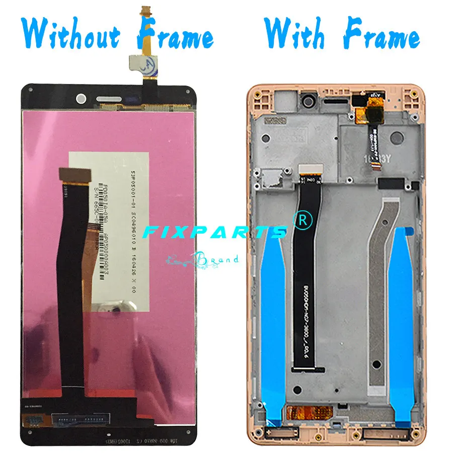 ЖК-дисплей для Xiaomi Redmi 3S дисплей 3 LCD сенсорный экран дигитайзер с рамкой Pantalla