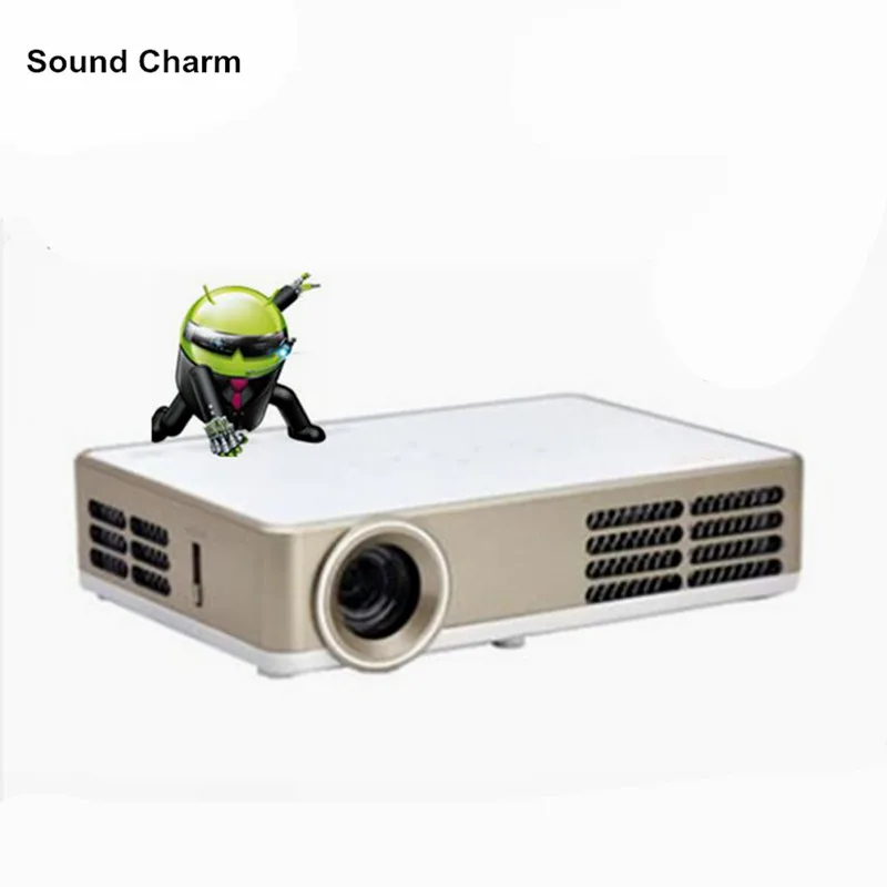 Новейший Встроенный Android Wi Fi Full HD 1080p мини светодио дный светодиодный DLP Активные 3D