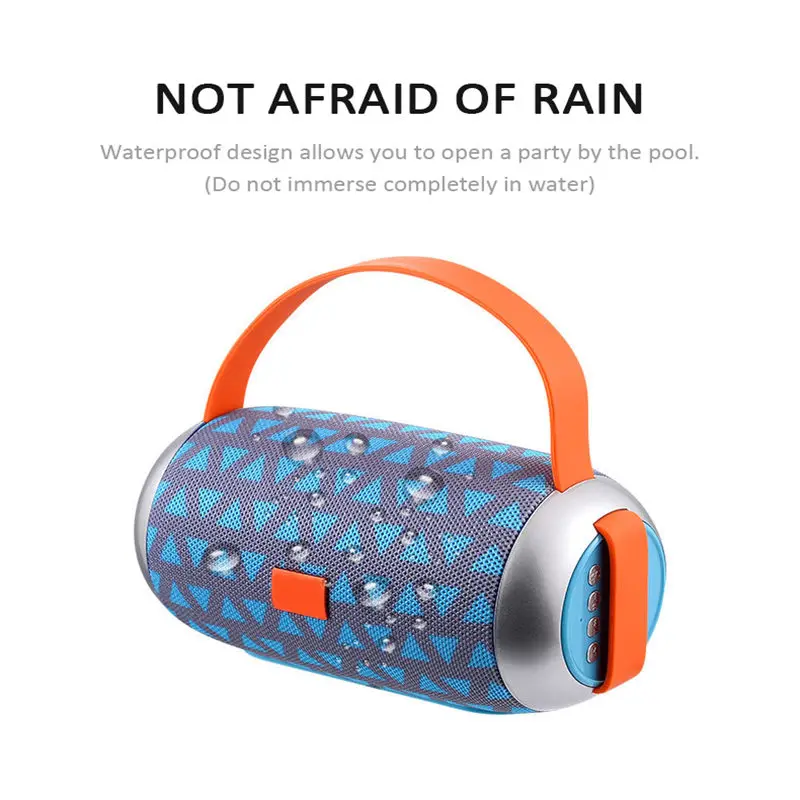 Беспроводной Портативный Bluetooth Динамик открытый Бас Аккумуляторная