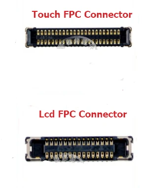 

Оригинальный Новый ЖК-дисплей 5 компл./лот для iphone 6 6G 4,7 дюйма 4,7 дюйма FPC + сенсорный дигитайзер FPC коннектор на материнской плате