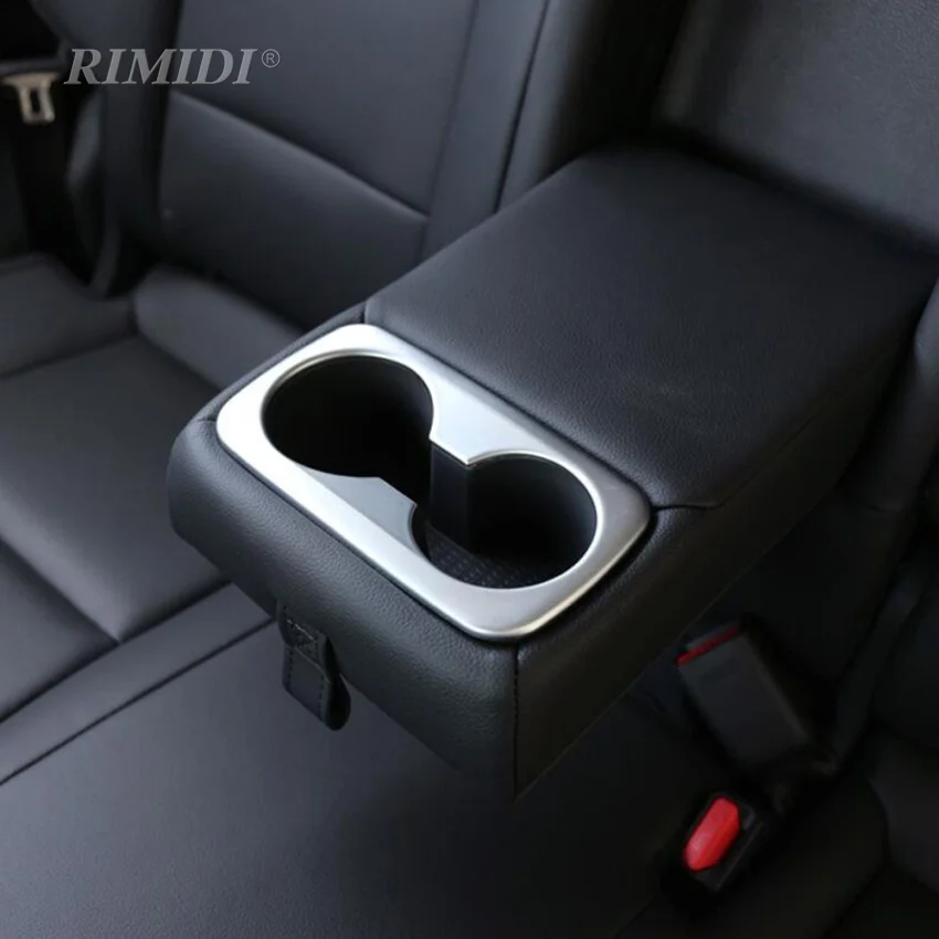 АБС пластик хромированный Стайлинг автомобиля внутренний задний ряд крышка для