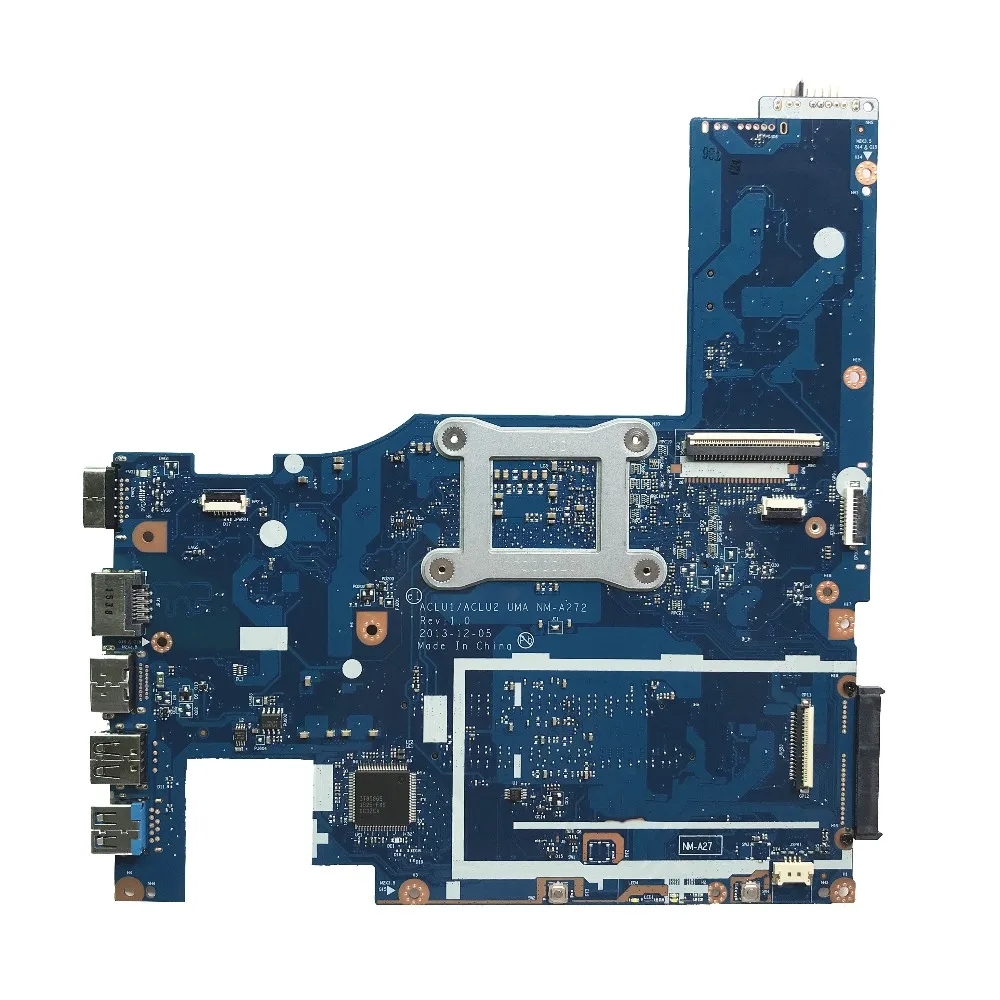 Для LENOVO G50-70 материнская плата для ноутбука 90006543 с SR1EK i3-4005u CPU ACLU1/ACLU2 UMA NM-A272 MB 100%