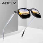 Солнцезащитные очки AOFLY мужскиеженские, классические поляризационные, в винтажном стиле, UV400