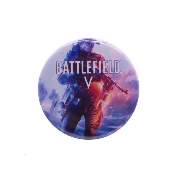 Новая и популярная игра Battlefield V 5 Броши BF5 значок для друзей отличный подарок детям студентам школьная сумка рюкзак 58 мм 5 стилей - Окраска металла: E