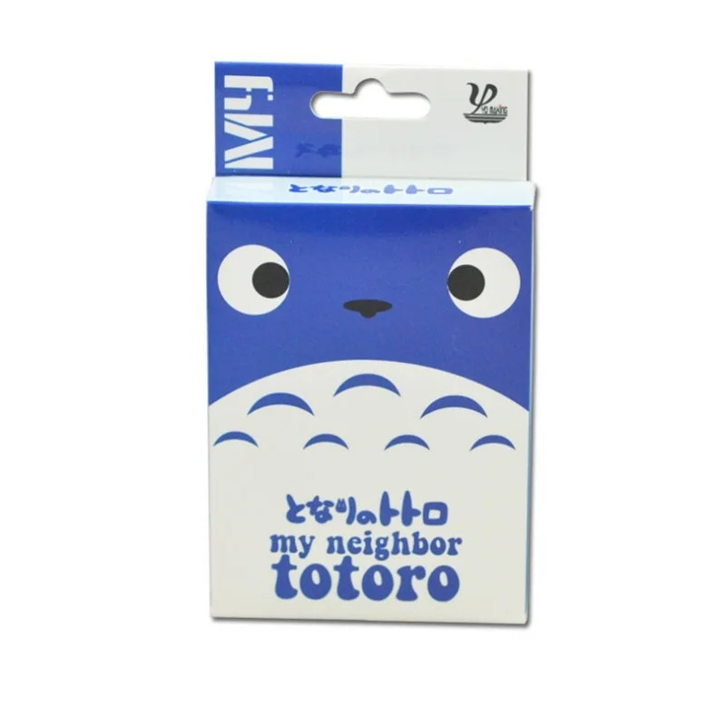 

54 Sheets/Set Hayao Miyazaki Totoro Poker Cards Comics Character Collection Playing Cards Christmas Gifts