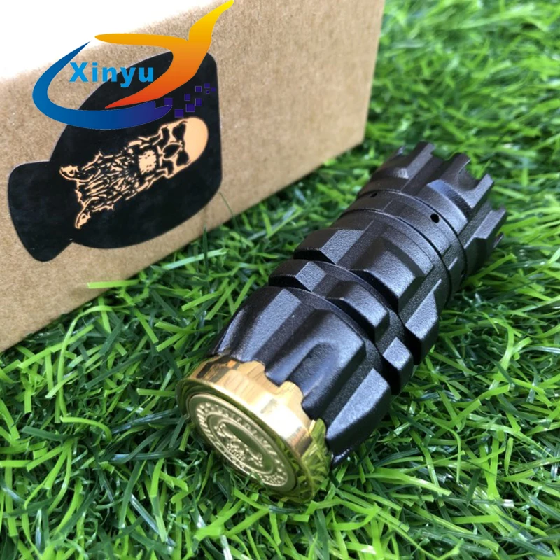 AV CompLyfe мини мод набор испаритель латунь механический 18350 батарея 24 мм diamater vape vs