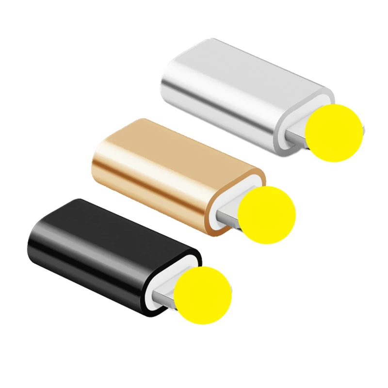 Сплав Micro USB Женский 8-контактный адаптер для зарядки синхронизации данных