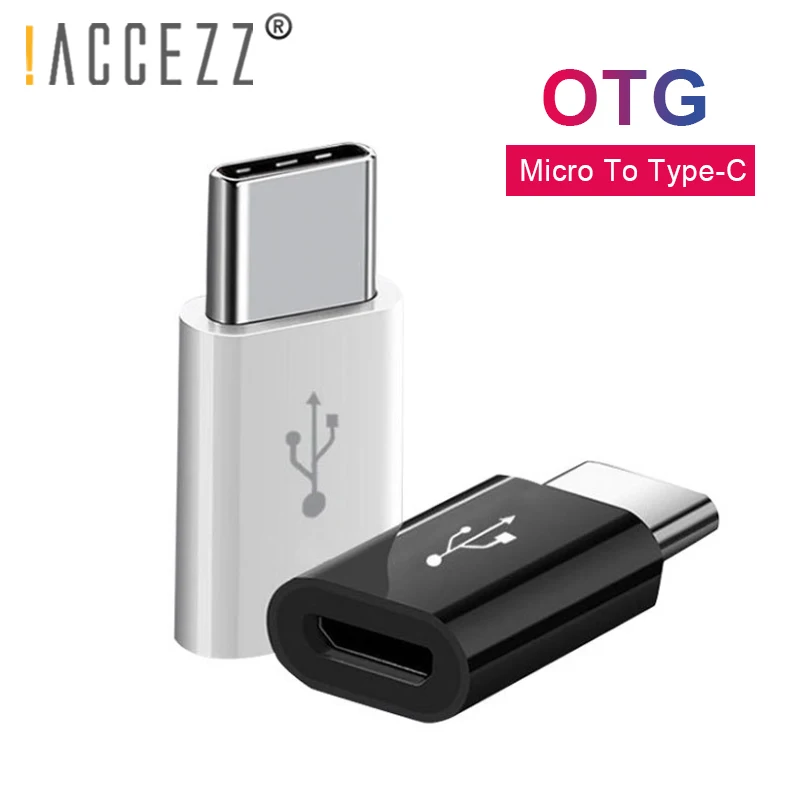! Переходник USB C на Micro OTG Type для One Plus 5 LG G5 G6 Xiaomi Mi 4S 4C Samsung S8 S9 OTG|Переходники и