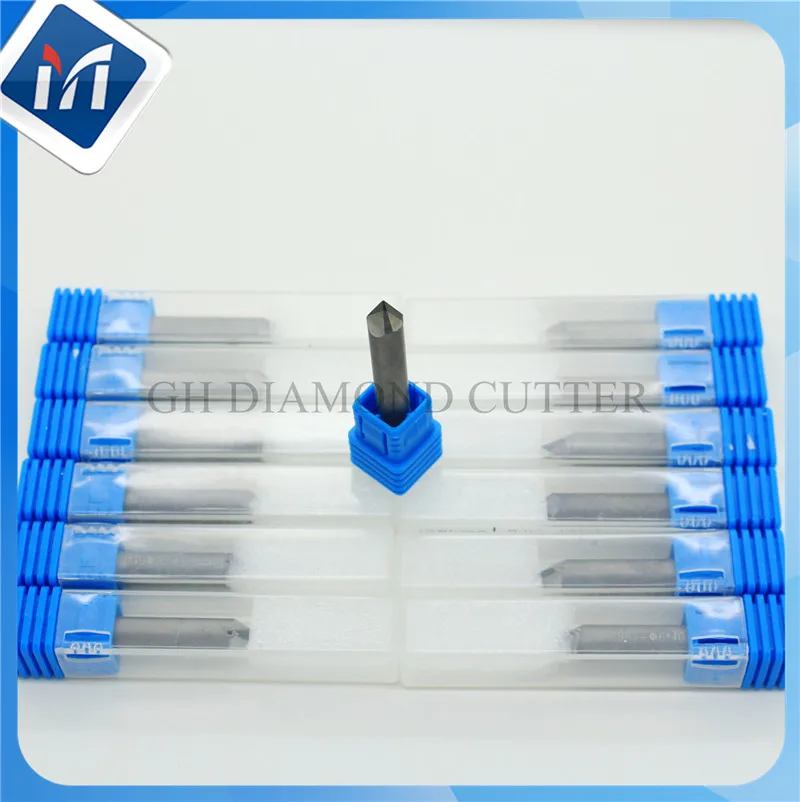 4 шт. Алмазный гравировальный инструмент PCD резак инструменты фреза для резки