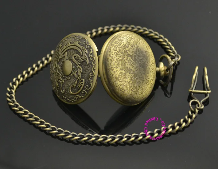 Оптовая продажа классические для мужчин подарок форма кварцевые карманные часы