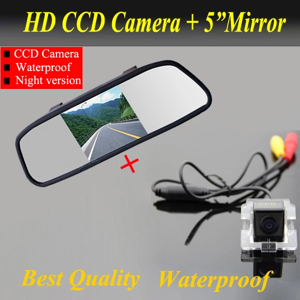 2 в 1 автомобильная парковочная система для Mitsubishi Outlander CCD HD Автомобильная камера