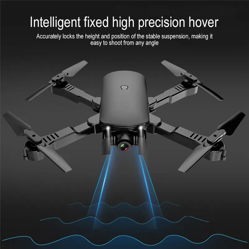 R8 складной Радиоуправляемый квадрокоптер 4k селфи Дрон HD Двойная камера FPV Божья коровка высота удержания оптическая камера потока Дрон вертолет