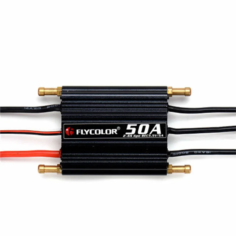 Мотор с водяным охлаждением и Flycolor 50A 2-4S 2862-2800KV 5 В | Игрушки хобби