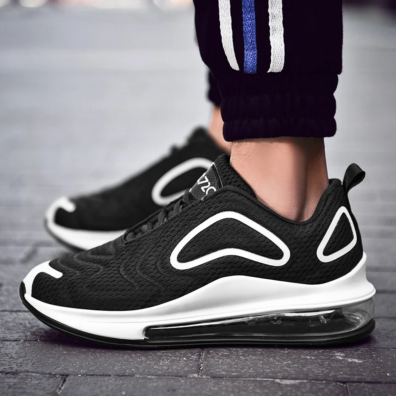 Мужская спортивная обувь с сеткой новые стильные удобные кроссовки для взрослых