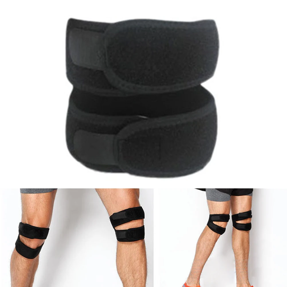 Adjust Open Knee Patella Support Strap Protection Padded Wrap Band Protector for Outdoor Sports Protective Gear | Спорт и