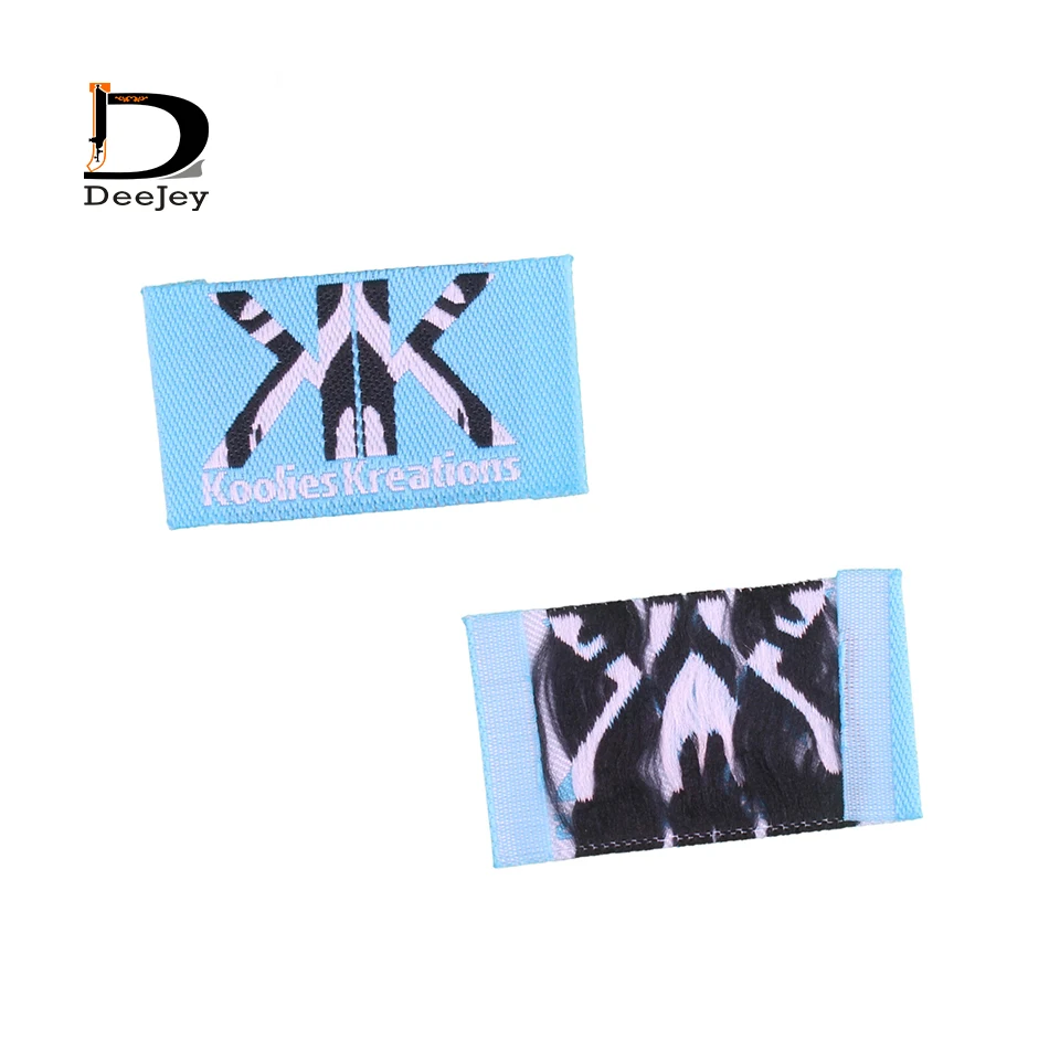 Индивидуальные брендовые тканые этикетки для одежды с личным логотипом 1000 шт. в