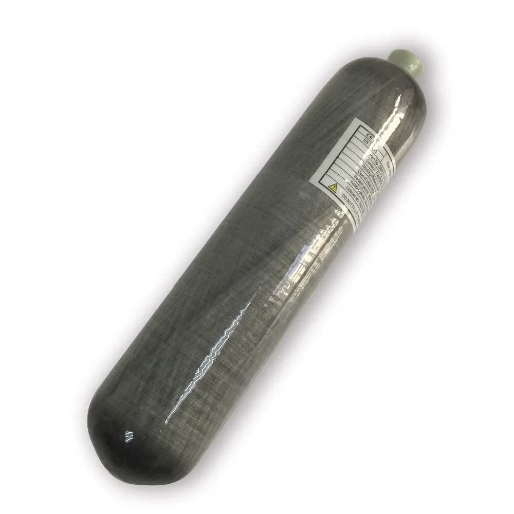 AC102 Acecare 2L CE Carbon Fiber Gas Cylinder Scuba Diving Tank 4500 psi Compressed/Pcp Air Tank Paintball Air Tank Air Rifle
