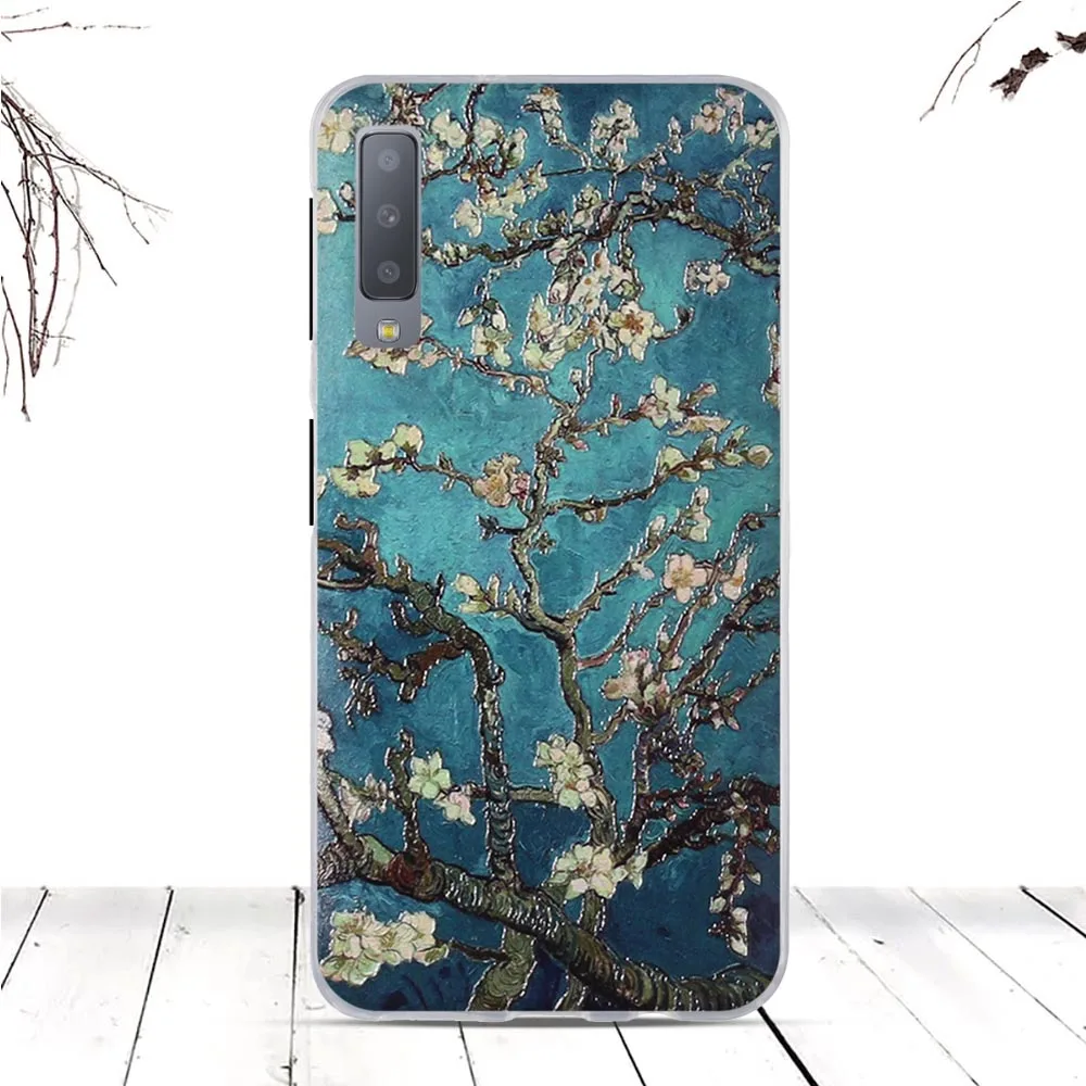 Чехол для samsung Galaxy A7 2018 A750 чехол Мягкий ТПУ силиконовый оболочка | Мобильные
