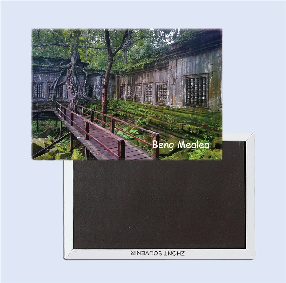 

Souvenirs of Worldwide Landscape, Beng Mealea, Cambodia Tourism Souvenir Magnetic Magnets 25164, Magnetic Fridge sticker