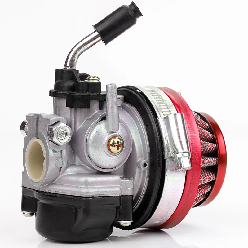 Гоночный карбюратор + воздушный фильтр для 37cc 50cc 80cc 2 инсульта моторизованный