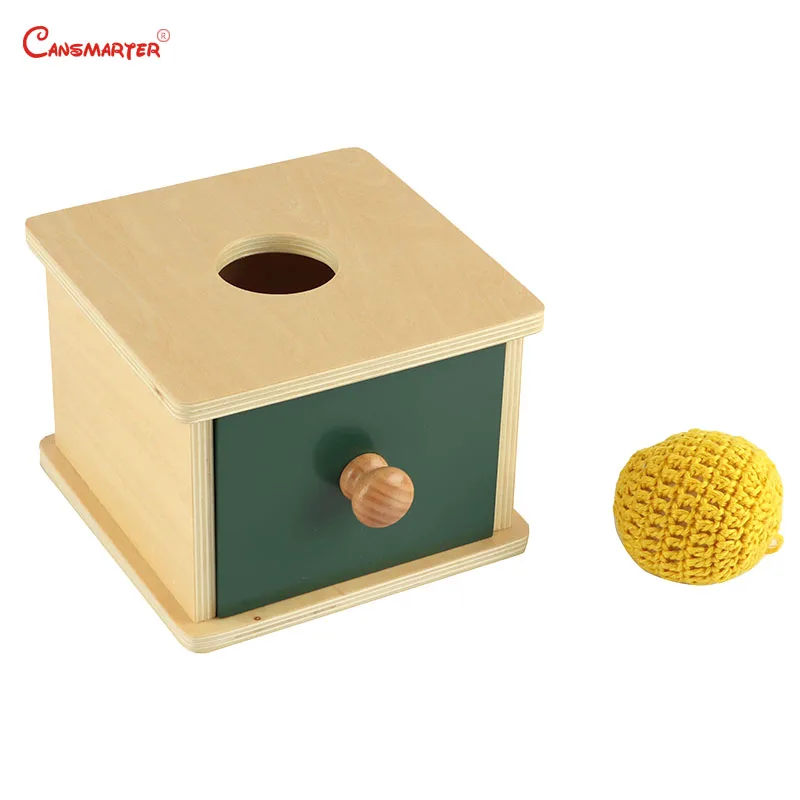 Imbucare Коробки montessori sensorial Игрушки для малышей 8 12 месяцев домашних матчах шар