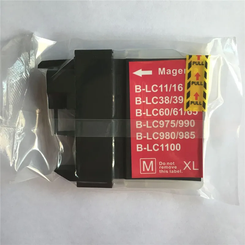 Совместимые картриджи для Brother LC 1100 LC11 LC16 LC38 LC65 LC980 фосфат, монокальция фосфат, 385C DCP-390CN DCP-395CN DCP-535CN DCP-585CW