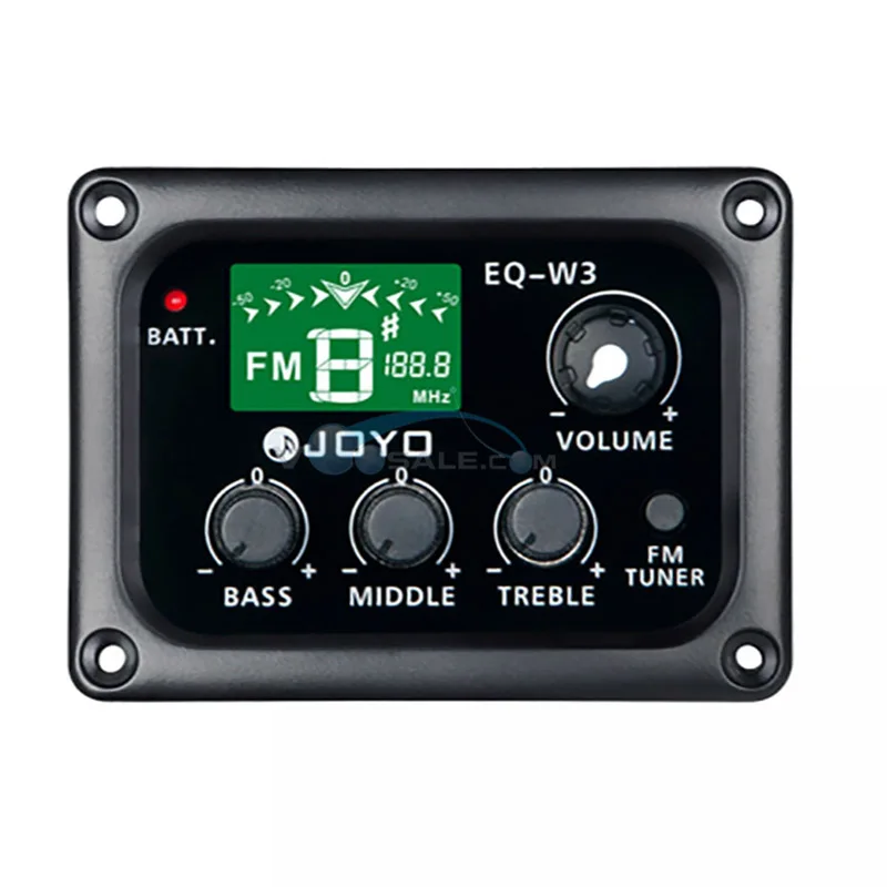 Эквалайзеры EQ W3 JOYO 3 диапазона эквалайзер A4 частота 440 Гц FM беспроводной
