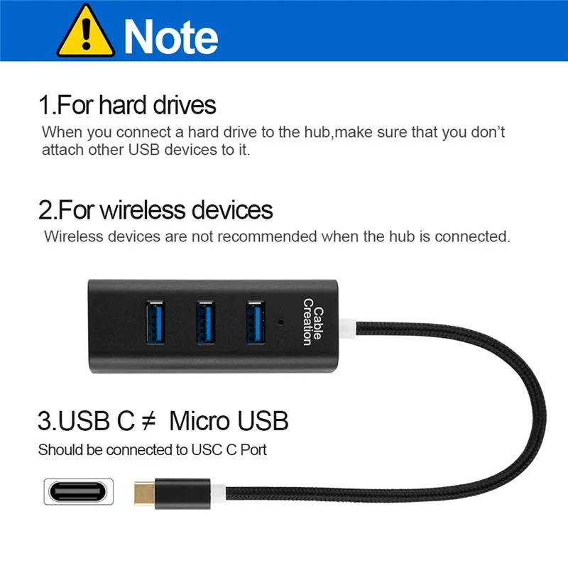 USB хаб с портом Type C адаптер для 4 портового 3 0 совместимый Chromebook Pixel Samsung S9/S8 мышью