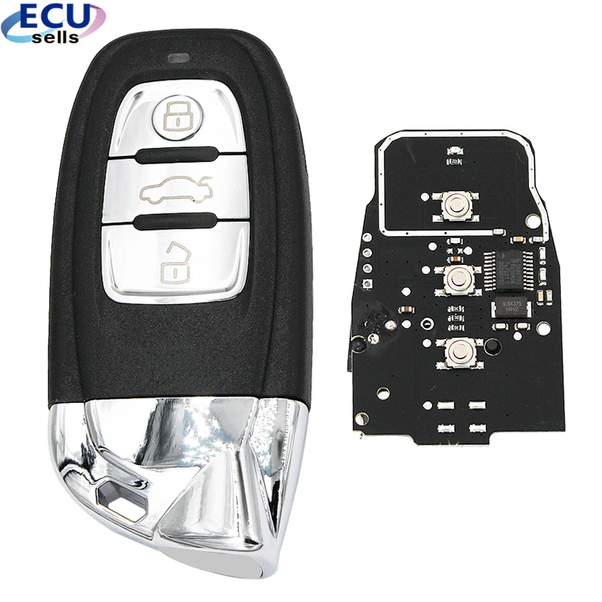 Роскошные Изменение Smart Remote брелок для Lamborghini стиль Audi 8T0959754C 315 мГц 3B