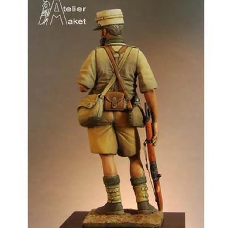 1/24 13e DBLE Bir Hakeim 1942 полимерная модель фигура солдата GK военная тема Второй мировой