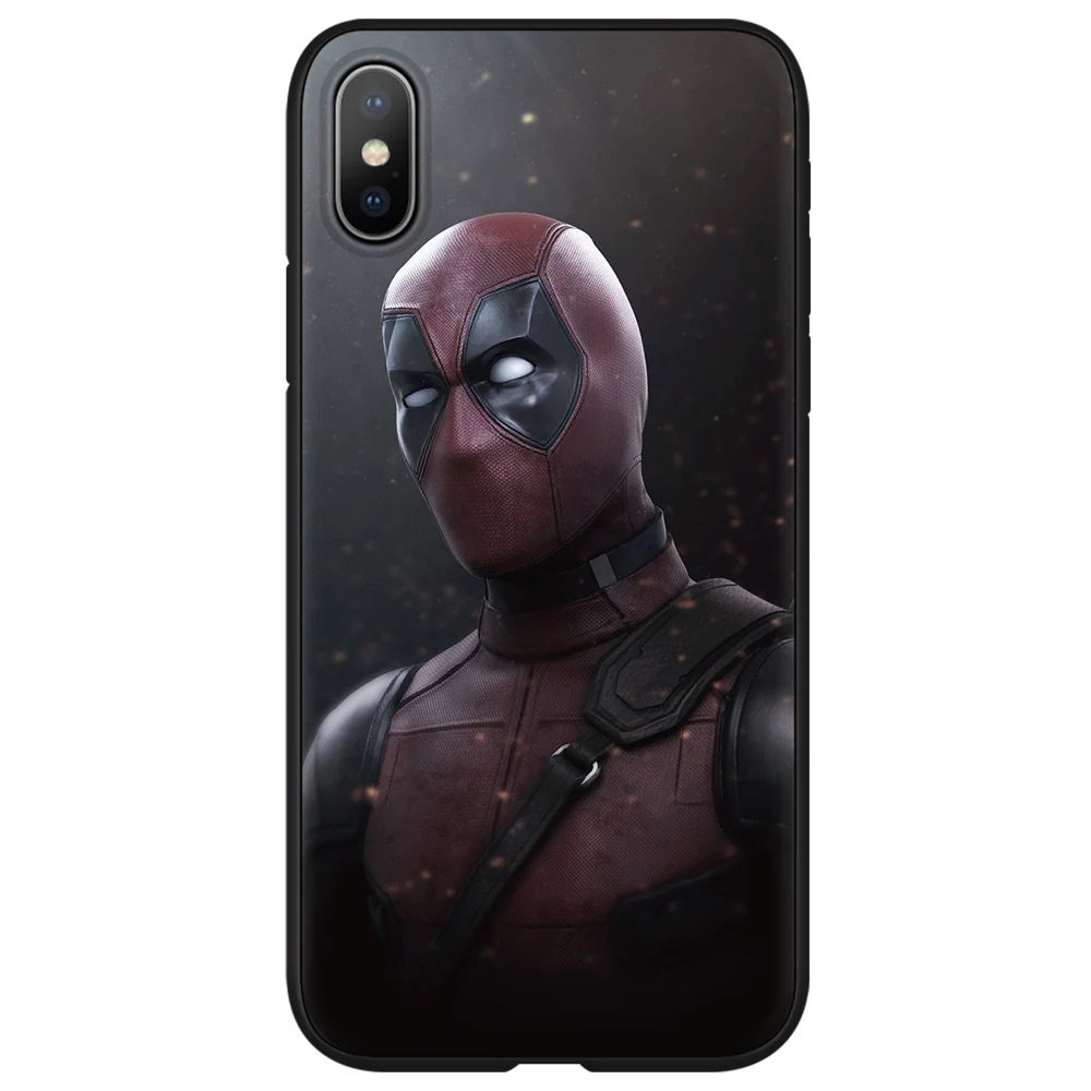 Marvel Мстители Jorker Dead Pool печать рисунок чехол TPU Мягкий для iPhone XS Max 7 8 Plus XS X 6 6S 5 5S 11 Pro Чехол для Max XR - Цвет: 0mheiyan