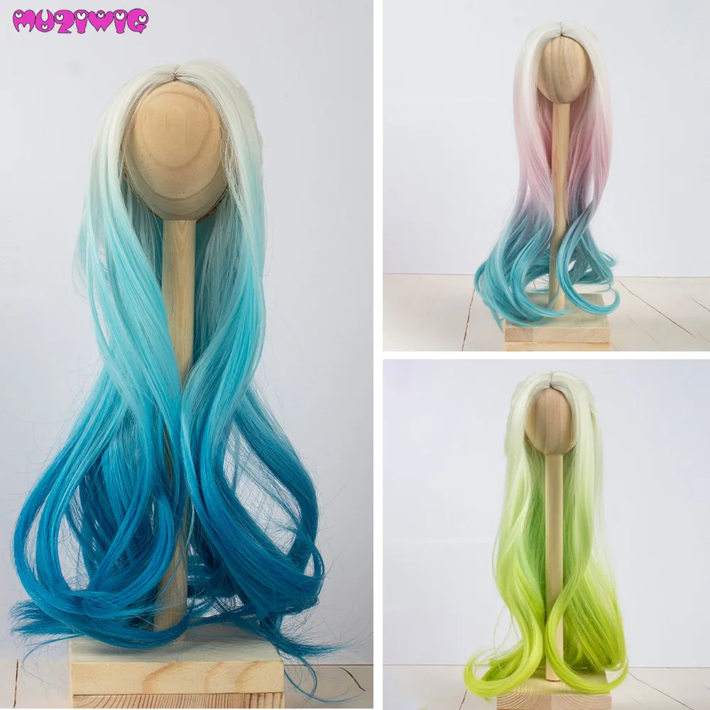 Высококачественные Синтетические длинные кудрявые парики для куклы 1/3 1/4 1/6