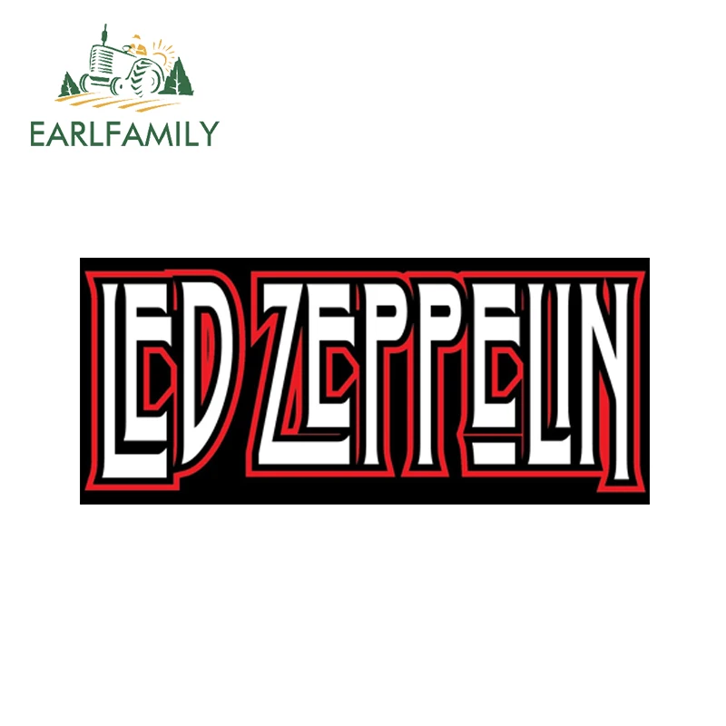 EARLFAMILY 13 см x 6,1 см Led Zeppelin автомобильные наклейки, наклейки для мотоциклов, декоративные наклейки s наклейки на автомобильные окна