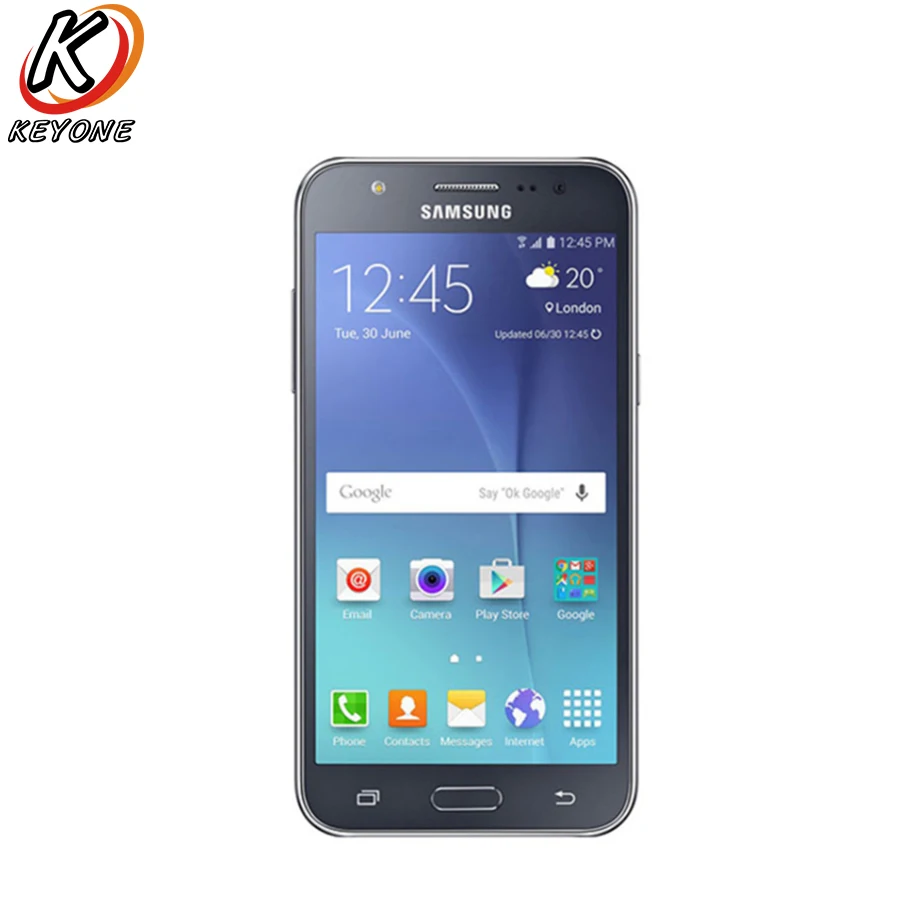 Оригинальный samsung Galaxy J7 J700F Мобильный телефон 5 &quot1 ГБ Оперативная память 16