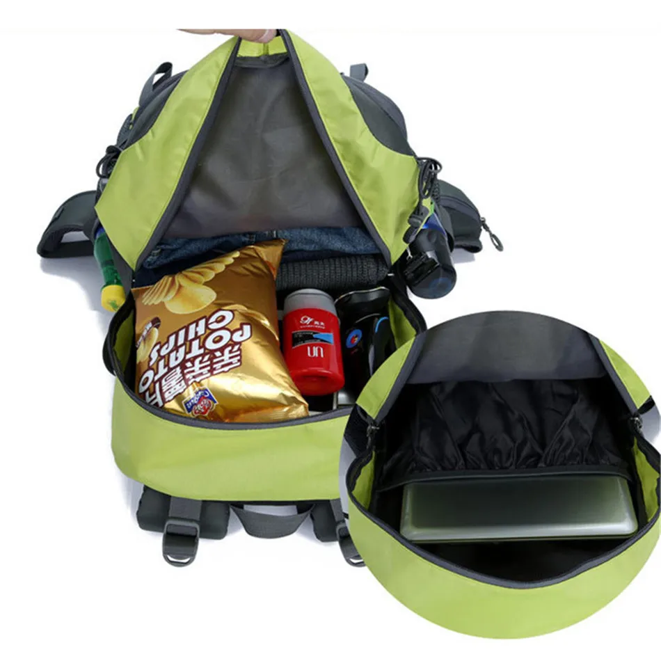 Внешний вместительный мужской рюкзак 40 л дорожный для мужчин и женщин сумка