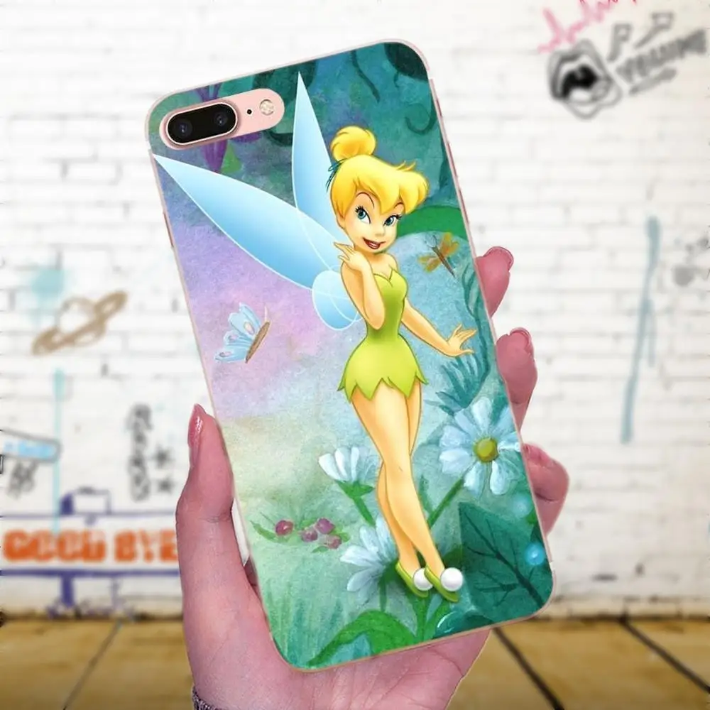 Чехол из ТПУ для Xiaomi Mi3 Mi4 Mi4C Mi4i Mi5 Mi 5S 5X6 6X8 SE A1 Max Mix 2 Note 3 4 Tinkerbell Fairy Tinker Bell Periwinkle |
