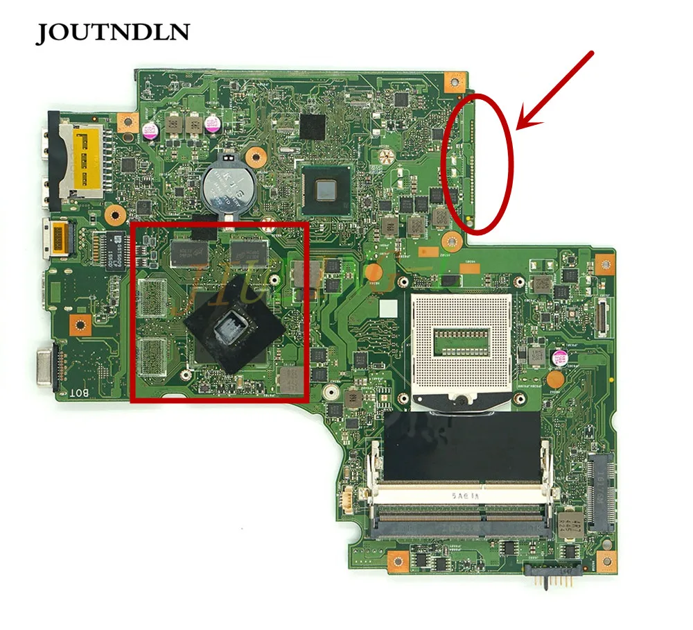 Материнская плата JOUTNDLN для ноутбука Lenovo Z710 G710 материнская пельбо2 REV2.1 GT840M 2G