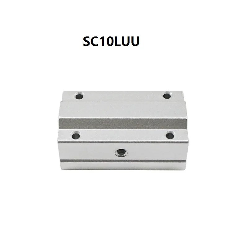 50 шт./лот SC10LUU SCS10LUU 10 мм линейный блок корпуса с линейным шариковым