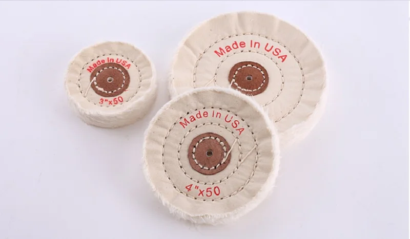 Новинка тканевые полировальные колеса 2 шт./лот 4 дюйма x50PLY диски диски|polishing
