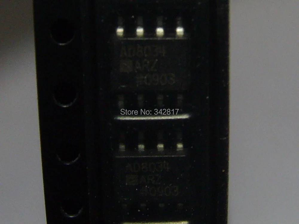 AD8034ARZ IC OPAMP VFB 80MHZ RRO 8SOIC 10 шт | Электронные компоненты и принадлежности