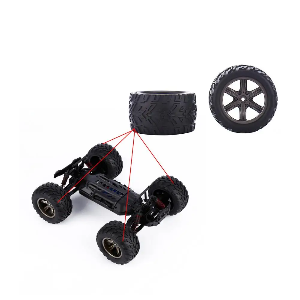 

1 Pair 16ZJ01 Car Tire Car Parts Children Remote Control Car Parts Remote Control Toy For S9129116 RC Car In Stock classical