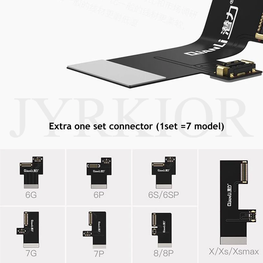 Jyrkior Qianli i power Max для iPhone 6/6 S/7G/7 P/8G/8 P/X/XS MAX ремонт Тестовый Кабель DC Контроль питания тест питания Загрузочная линия