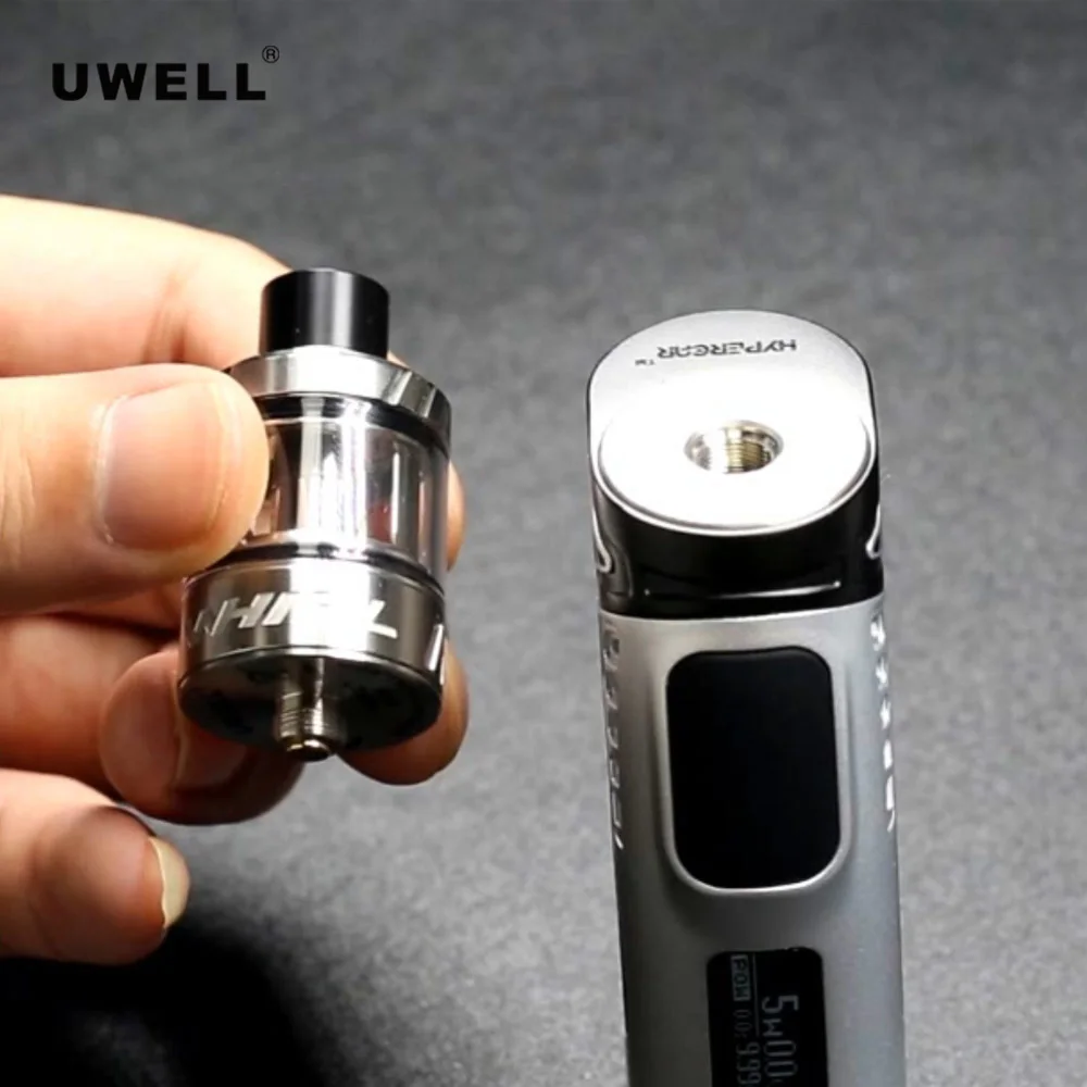 Оригинал Uwell Hypercar Mod Box 80 Вт подходит для No 18650 батарея мод Whirl Танк Vaper распылитель