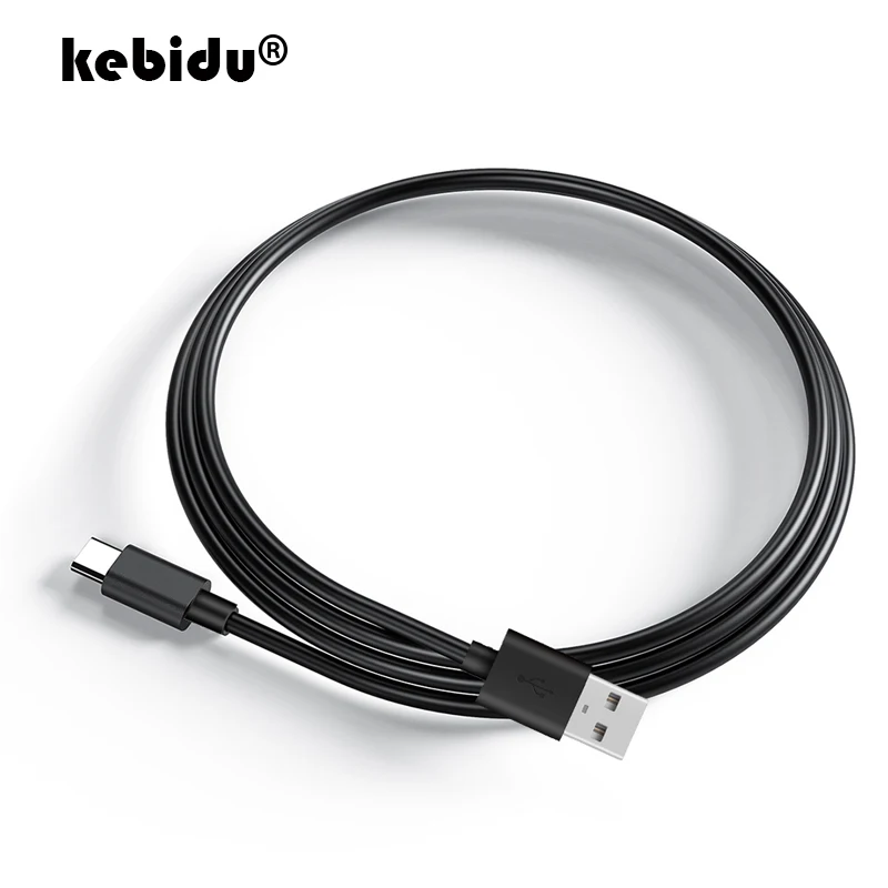 Kebidu Кабель с разъемом типа C USB кабель для Xiaomi быстрое зарядное устройство зарядки