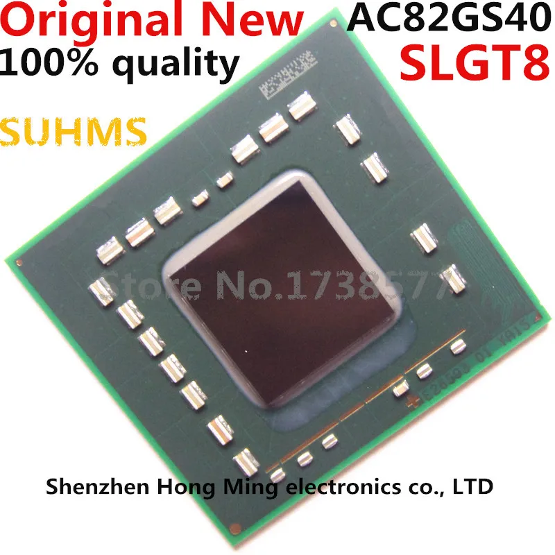 

100% New AC82GS40 SLGT8 BGA Chipset