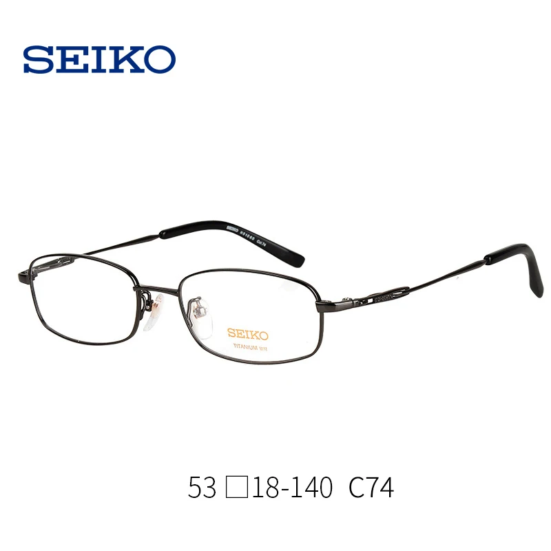 SEIKO мужские диоптрические очки, титановые очки, мужские Оптические корригирующие очки, титановые очки, оправа для мужчин H01060