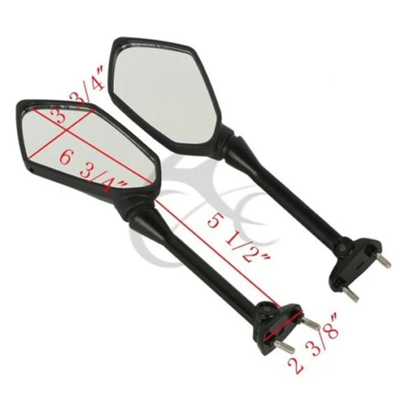 Мотоцикл зеркала заднего вида для KAWASAKI NINJA 650R 650 R 2009-2015 Z1000SX 2011-2012 ER6F ER-6F 2009-2012 |