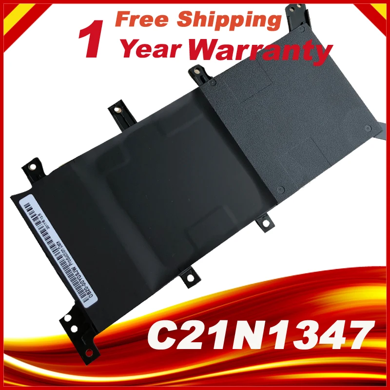 7 5 V 37WH Аккумулятор для ноутбука ASUS X554L X555L X555LB X555LN X555 X555LD X555LP F555A F555U W519L F555UA VM C21N1347 |